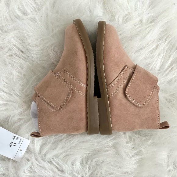 H&M Toddler Ankle Boots – Blush Pink | Size US 5.5 (EU 20/21) - Picture 4 of 5